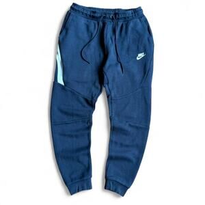 Navy Blue Nike Tech Fleece Joggers